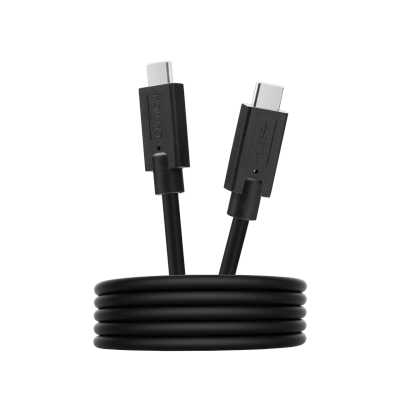 Кабель USB 3.0 Type-C/Type-C Canyon UC-9 (CNS-USBC9B***); PD 100W; 1,0 м; чёрный