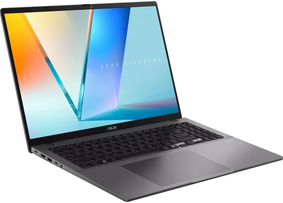 Ноутбук 16" Asus Vivobook S16 M3607HA-SH190 (90NB16F1-M00B10); 1920x1200 OLED 60 Гц; AMD Ryzen 5 220; 16 Гб/512 Гб; AMD Radeon 740M; ; NO OS; 70 Вт*ч