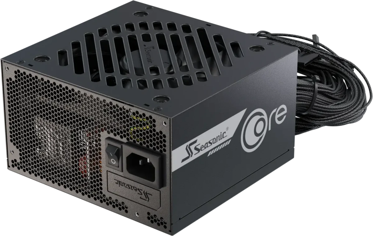 Блок питания 750 Вт Seasonic Core BC-750 Black (SRP-CBC751-A5A51JF); ATX; 1x24 pin; 2x8(4+4) pin; 1x16pin/2x6+2 pin PCI-E; 2xSata; 1xMolex; 80+ Bronze