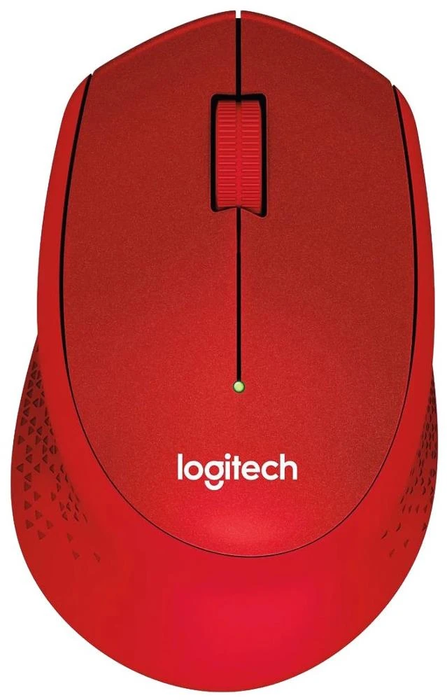 Мышь беспроводная Logitech M280 Red (910-004308); USB; оптический; 1000 dpi; 3 кнопки; колесо прокрутки; 1xAA; красный