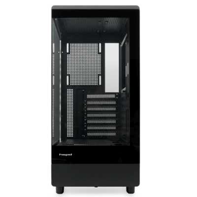 Корпус HSPD F510 (F510-TGBK); ATX; Midi-Tower; без БП; 1xUSB 3.X, 1xUSB 2.0, Mic/Aud; чёрный