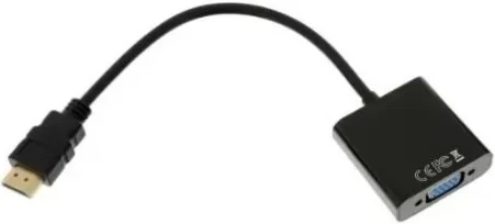 Переходник HDMI(M) -VGA(F) GoPower (00-00027496); 0,1 м