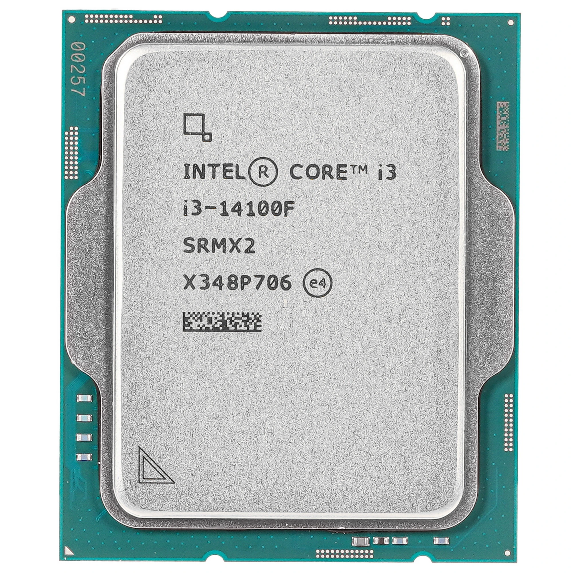 Процессор Intel Core i3-14100F (CM8071505092207); LGA1700; 3,5-4,7 ГГц; 5 МБ L2 Cache; 12 МБ L3 Cache; Raptor Lake; 10 нм; TRAY