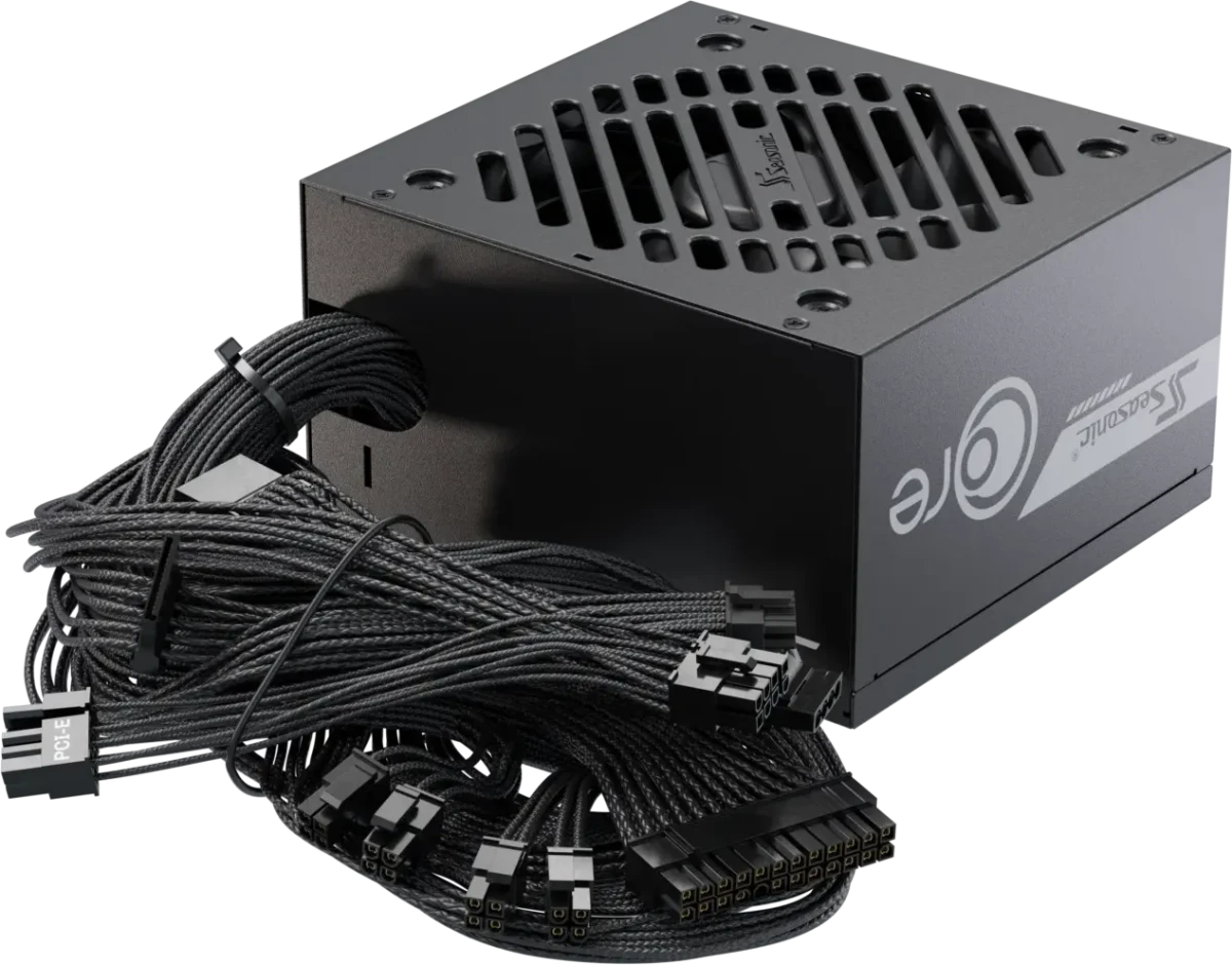Блок питания 750 Вт Seasonic Core BC-750 Black (SRP-CBC751-A5A51JF); ATX; 1x24 pin; 2x8(4+4) pin; 1x16pin/2x6+2 pin PCI-E; 2xSata; 1xMolex; 80+ Bronze