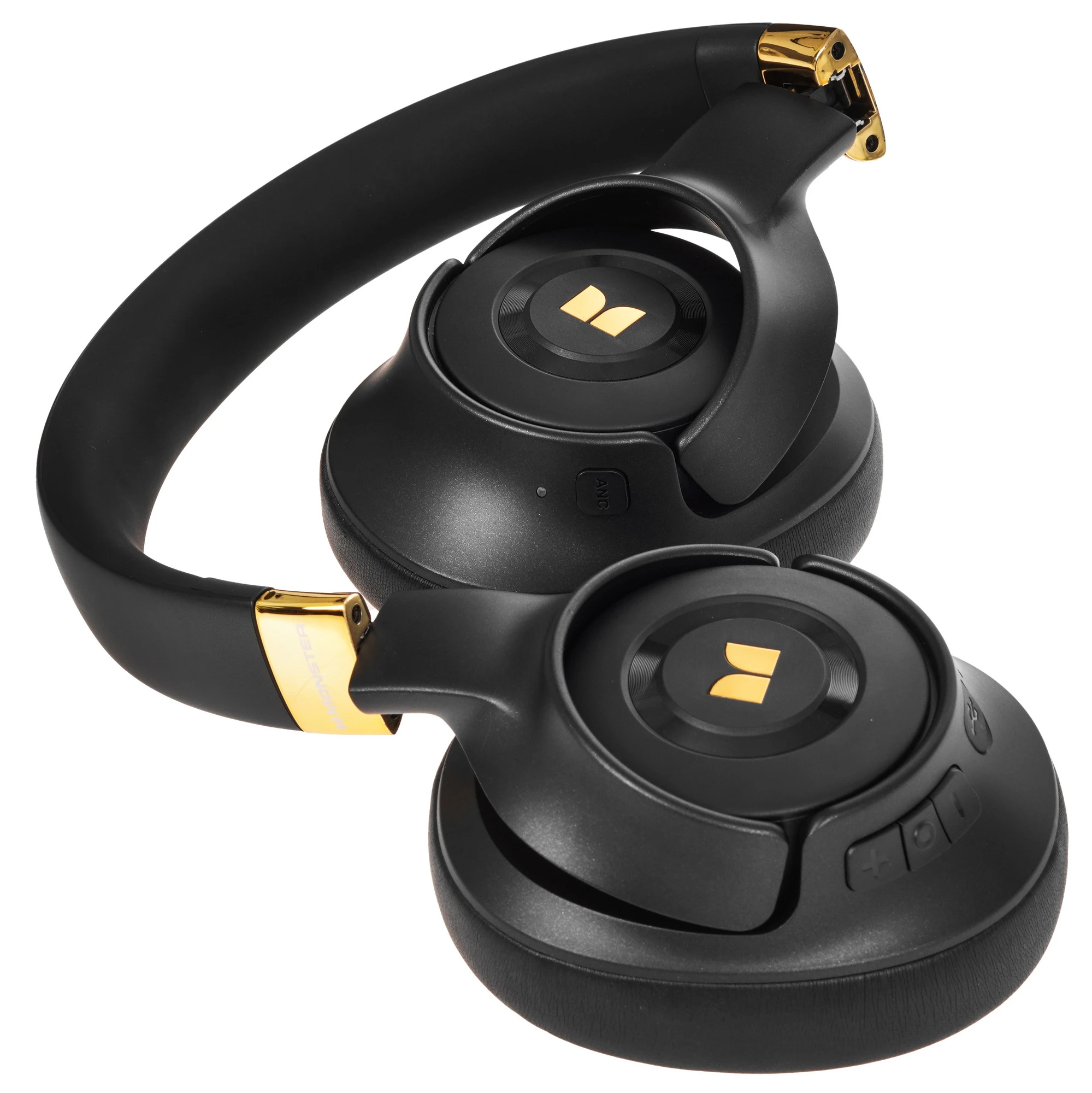 Гарнитура беспроводная MONSTER Persona SE ANC Black, (MH22216 Black), охватывающие, оголовье, 5.4, 550 мА/ч, 536 г, черный