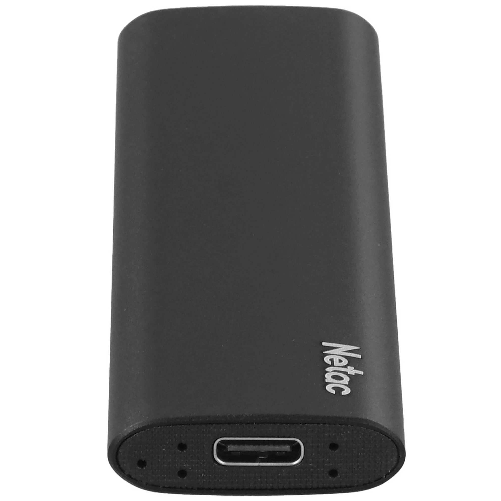 Внешний SSD 500 ГБ Netac Z Slim (NT01ZSLIM-500G-32BK***); M.2; USB 3.2 Type C; чёрный
