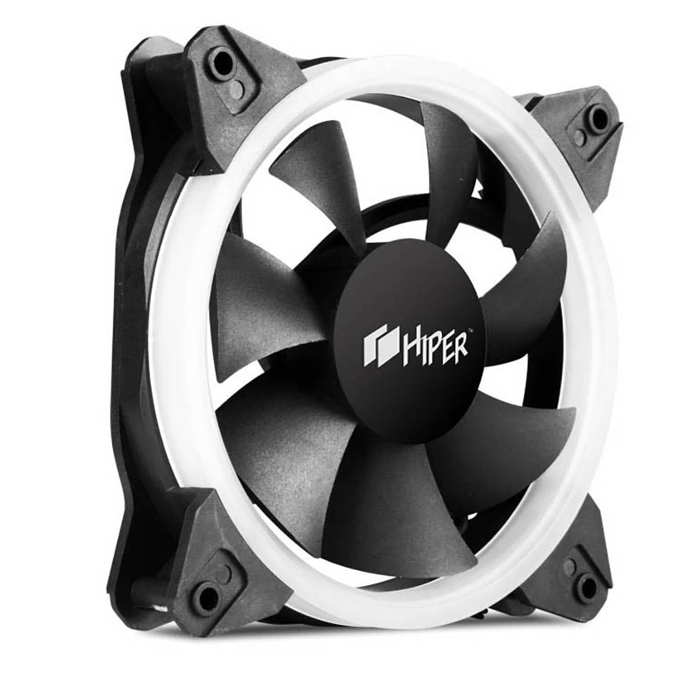 Вентилятор 120 мм Hiper HCF1251-03***; 6-pin; 1200 об/мин; пластик; подсветка