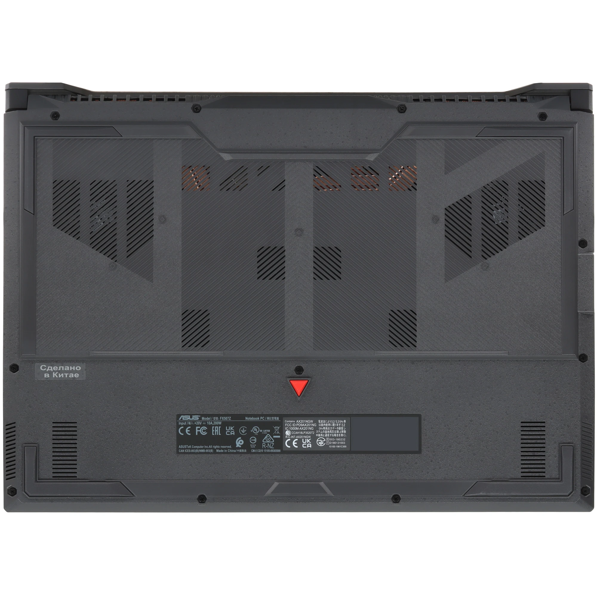 Ноутбук 15.6" 1920x1080 IPS 144Гц Asus TUF Gaming F15 FX507ZC4-HN009 (90NR0GW1-M000P0***); Intel Core i5-12500H; 16Гб; 512Гб; NVIDIA GeForce RTX 3050