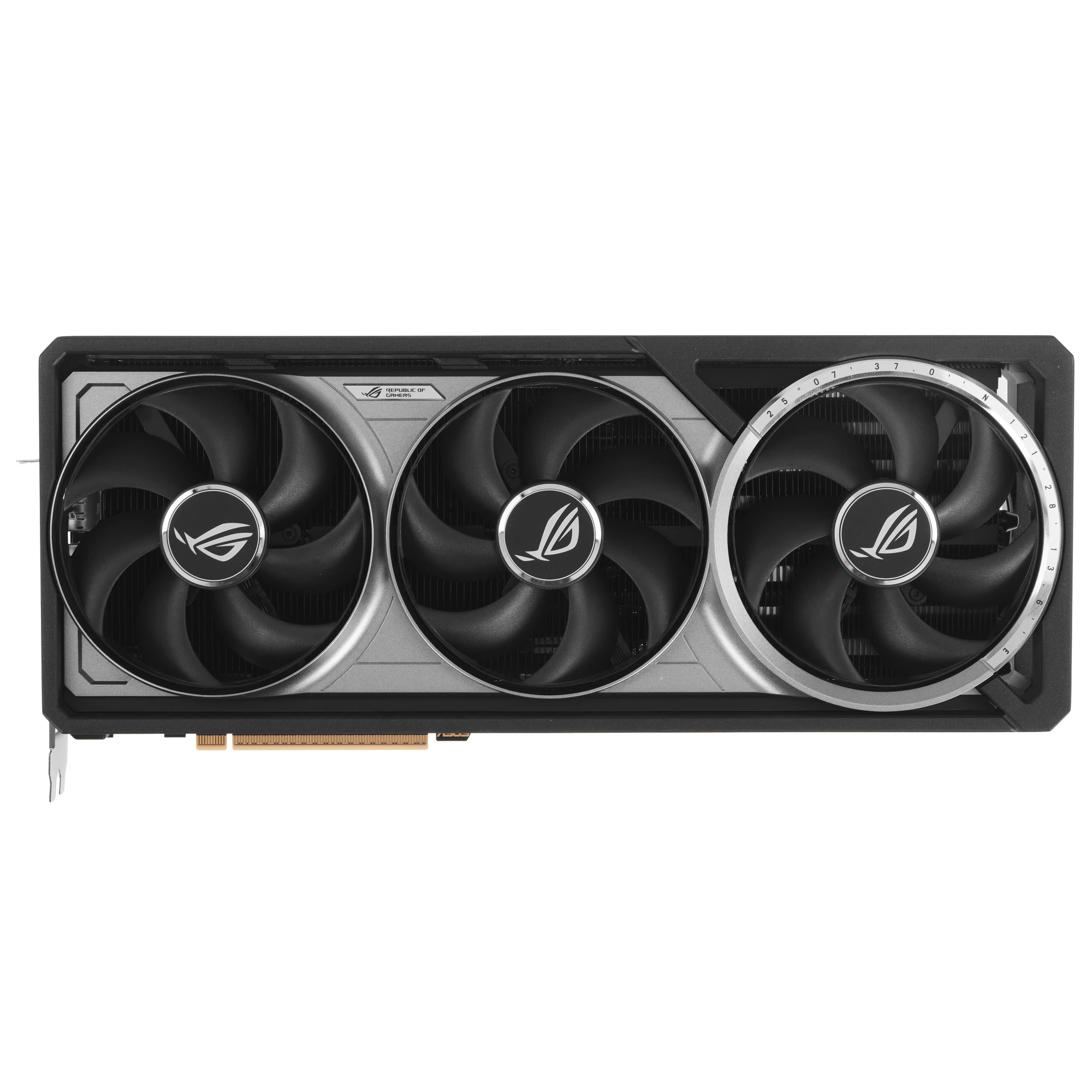 Видеокарта Asus GeForce RTX 5090 ROG Astral OC Edition (ROG-ASTRAL-RTX5090-O32G-GAMING), черный, 32Гб, GDDR7, 2017-2610 МГц, 28 ГГц, 5 нм, 512 бит