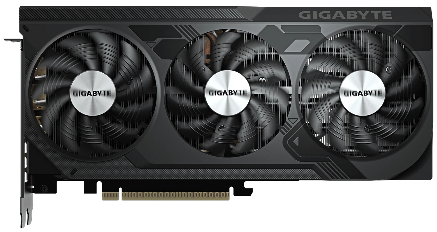 Видеокарта Gigabyte GeForce RTX 5070 Ti WINDFORCE OC V2 (GV-N507TWF3OCV2-16GD), черный, 16Гб, GDDR7, 2300–2497 МГц, 28 ГГц, 5 нм, 256 бит