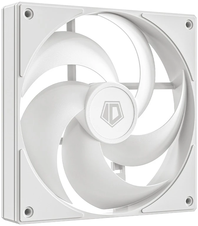 Вентилятор 140 мм ID-Cooling (AS-140-W***); 4-pin; 300-1800 об/мин; 27,2 дБ; пластик