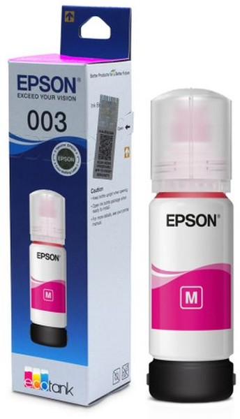 Контейнер Epson 103 Magenta OEM (C13T00S34A***); L11XX/L31XX/L51XX; 70 мл; пурпурный