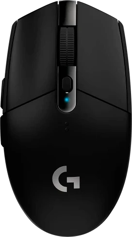 Мышь игровая Logitech G304 Lightspeed Black (910-005286***); 2.4 ГГц; USB; оптический; 12000 dpi; 6 кнопок; колесо-кнопка; 1хАА; чёрный;