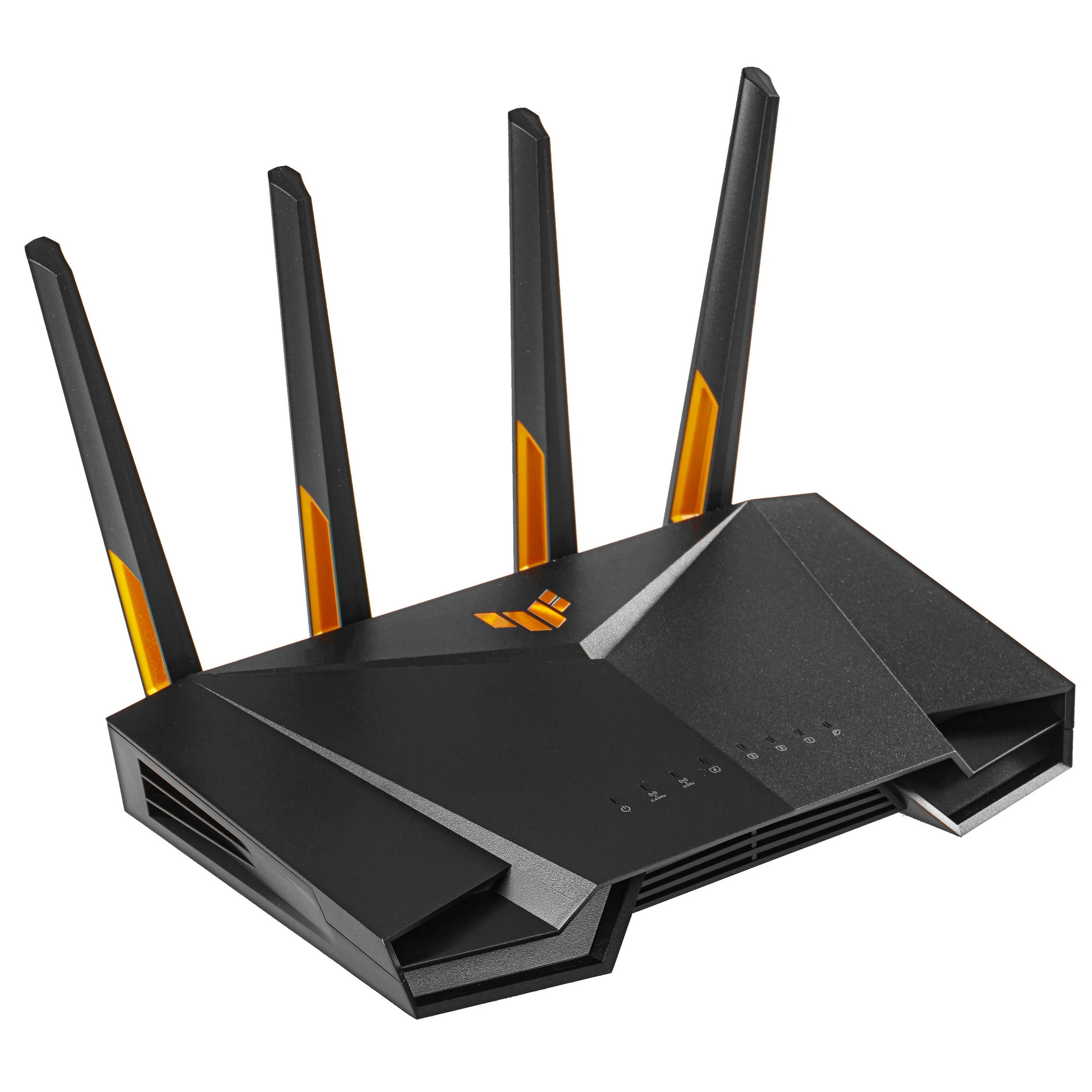 Роутер Asus TUF-AX3000 (AX3000***); IEEE 802.11a/b/g/n/ac/ax; 574 Mbps + 2402 Mbps; 4x LAN 10/100/1000 Мбит/сек; 4 ant; 1x USB 3.0