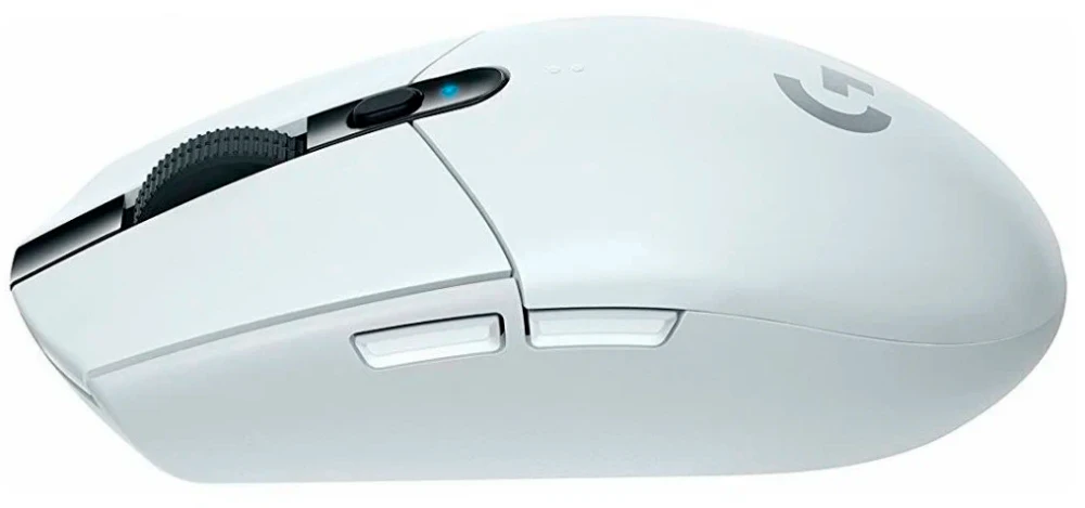 Мышь игровая Logitech G304 Lightspeed White (910-005295***); 2.4 ГГц; USB; оптический; 12000 dpi; 6 кнопок; белый