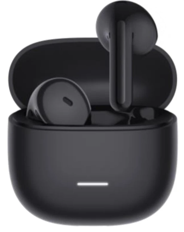 Гарнитура беспроводная Xiaomi Redmi Buds 8 Active Black (BHR08JTGL), вкладыши, без крепления, 5.4, IP54*, 475 мА/ч, черный