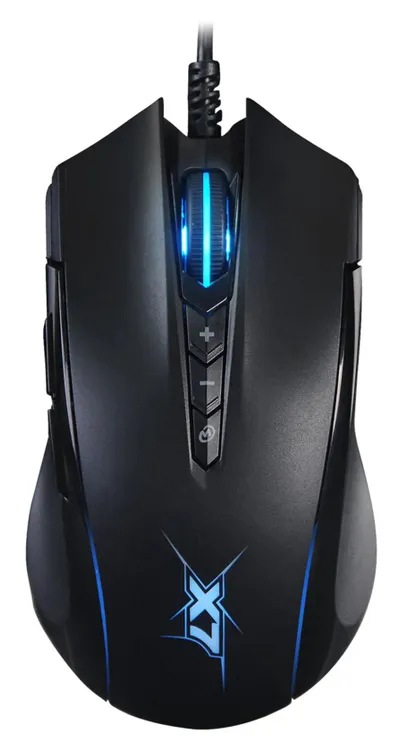 Мышь проводная A4Tech Oscar Neon X89 Black***; USB; 1000/12000/1600/2000/2400 dpi; 6 кнопок; колесо-