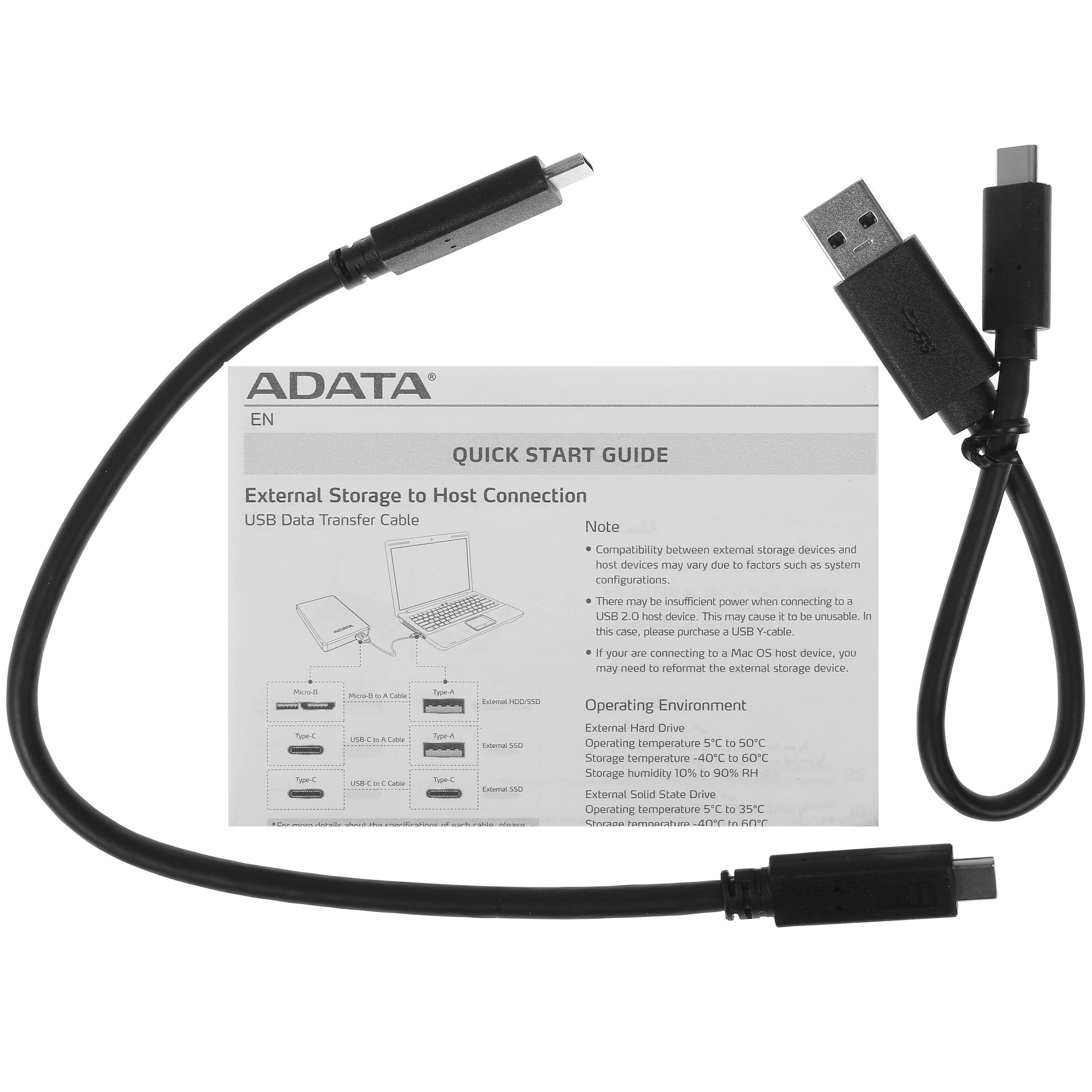 Внешний SSD 1 TБ ADATA Elite SE880 (AELI-SE880-1TCGY); USB 3.2 Gen 2x2 Type-C; серый