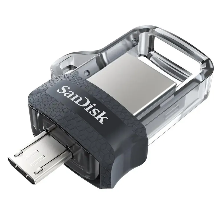 Накопитель USB-флэш 64 ГБ Sandisk Ultra Android Dual Drive OTG (SDDD3-064G-G46***); USB 3.0