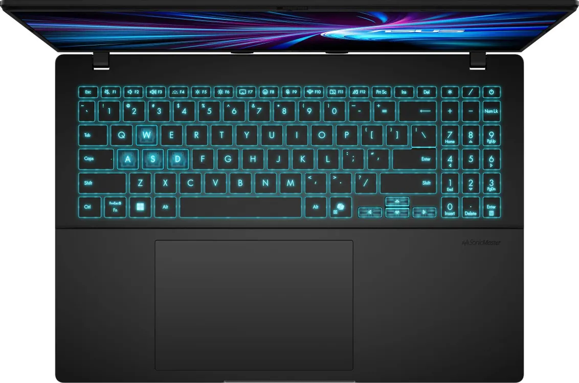 Ноутбук 16" Asus V16 V3607VM-RP090 (90NB16K1-M006T0); 1920x1200 IPS 144 Гц; Intel Core 5 210H; 16 Гб/512 Гб;NVIDIA GeForce RTX 5050 Intel UHD Graphics