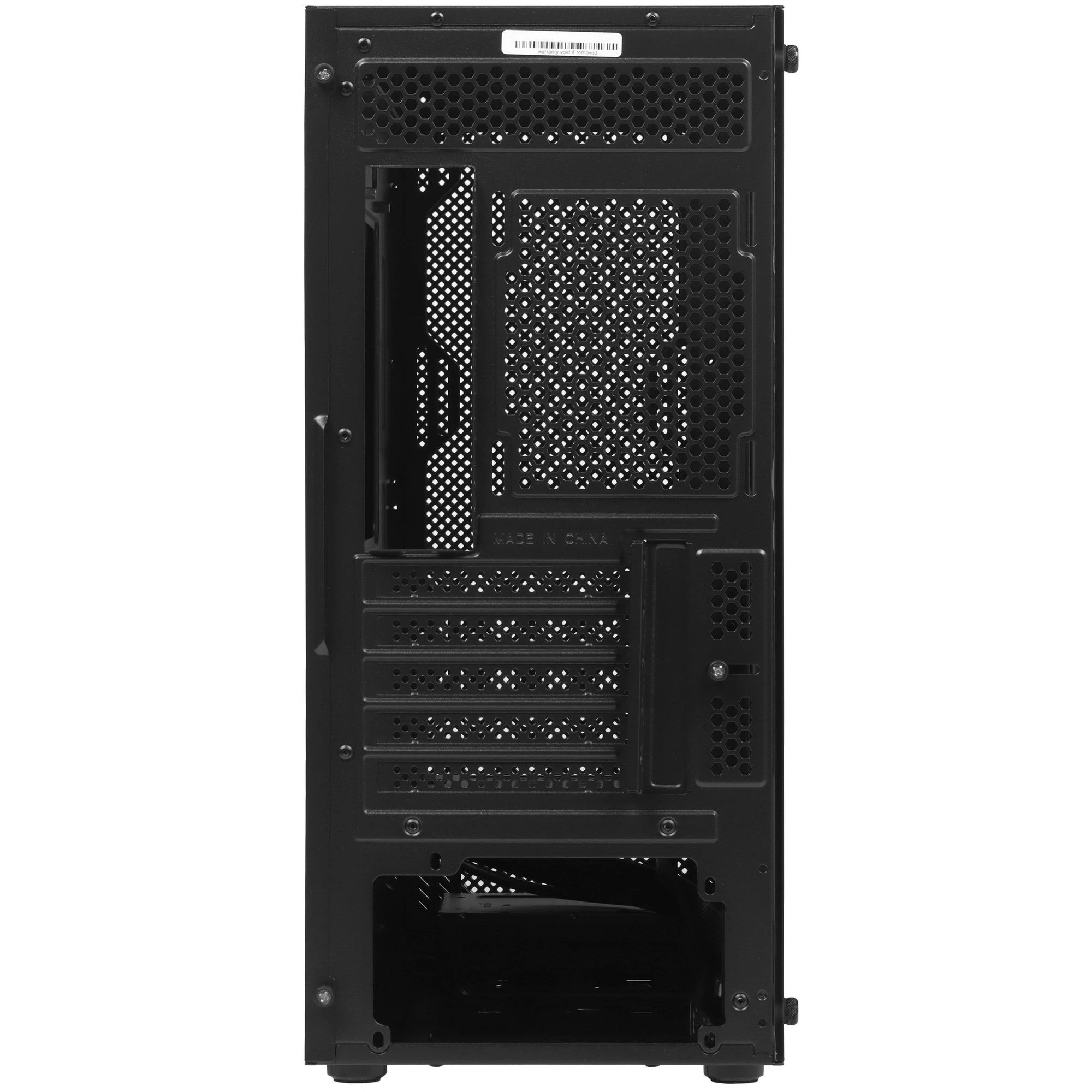 Корпус PCCooler C3B310 BK (C3B310-BKP0-GL***), черный, Micro-ATX, Mini-Tower, нет подсветки, нет вентиляторов, 2 x USB 2.0, 1 x USB 3.2 Gen 1