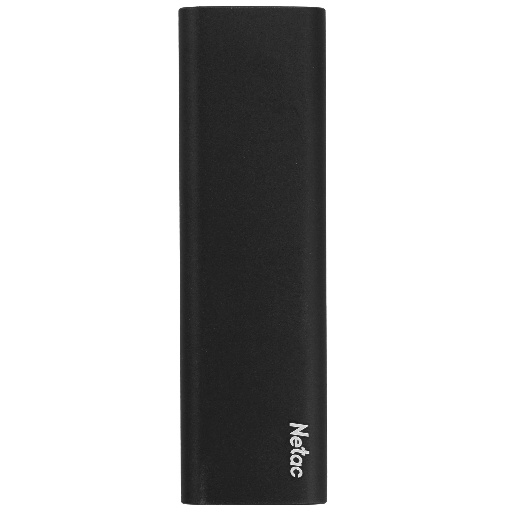 Внешний SSD 2 ТБ Netac SSD Z Slim (NT01ZSLIM-002T-32BK***); M.2; USB 3.2 Type C; чёрный