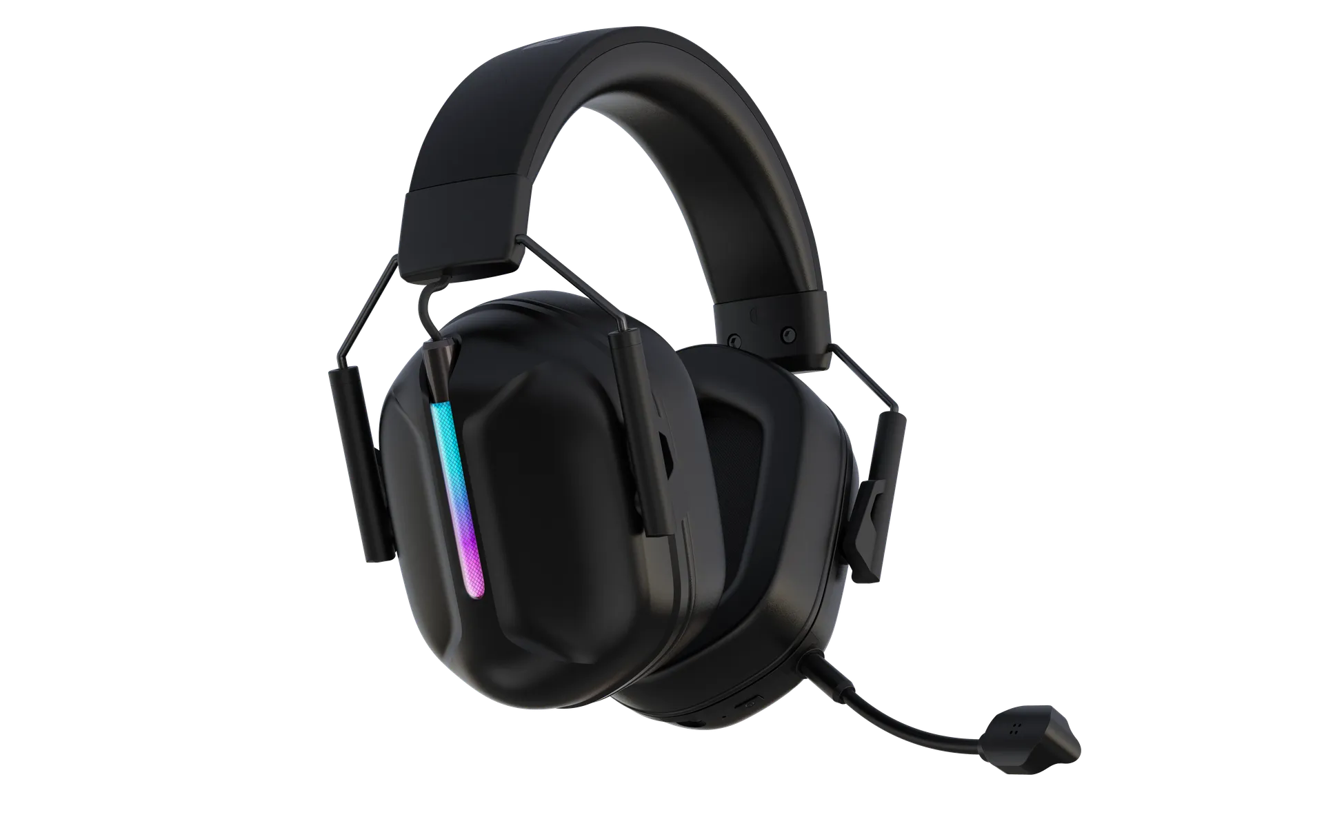 Гарнитура беспроводная Jet.A PANTEON GHP-850 W BT Black; накладные; Bluetooth/2.4 Ггц; оголовье; съемный микрофон; 20 Гц - 20 кГц; 32 Ом; 48ч; чёрный