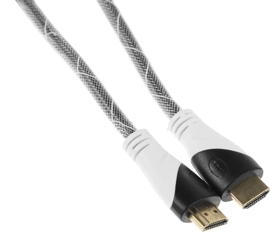 Кабель HDMI->HDMI v.1.4 Behpex (794334); HDMI 1.4; HDMI 1.4; позолоченные коннекторы; нейлоновая оплетка; 5,0 м