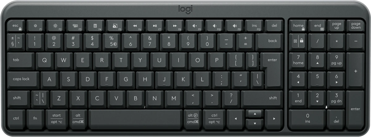 Клавиатуры Logitech K250 (920-013452); BT; 1000 dpi; 2xAAA; черный