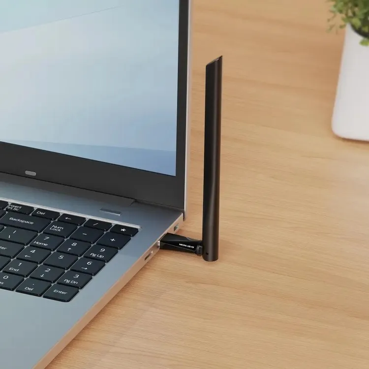 Сетевая карта WiFi Mercusys MA14H (AX300); 287 Мбит/с; 1x5 dBi; USB