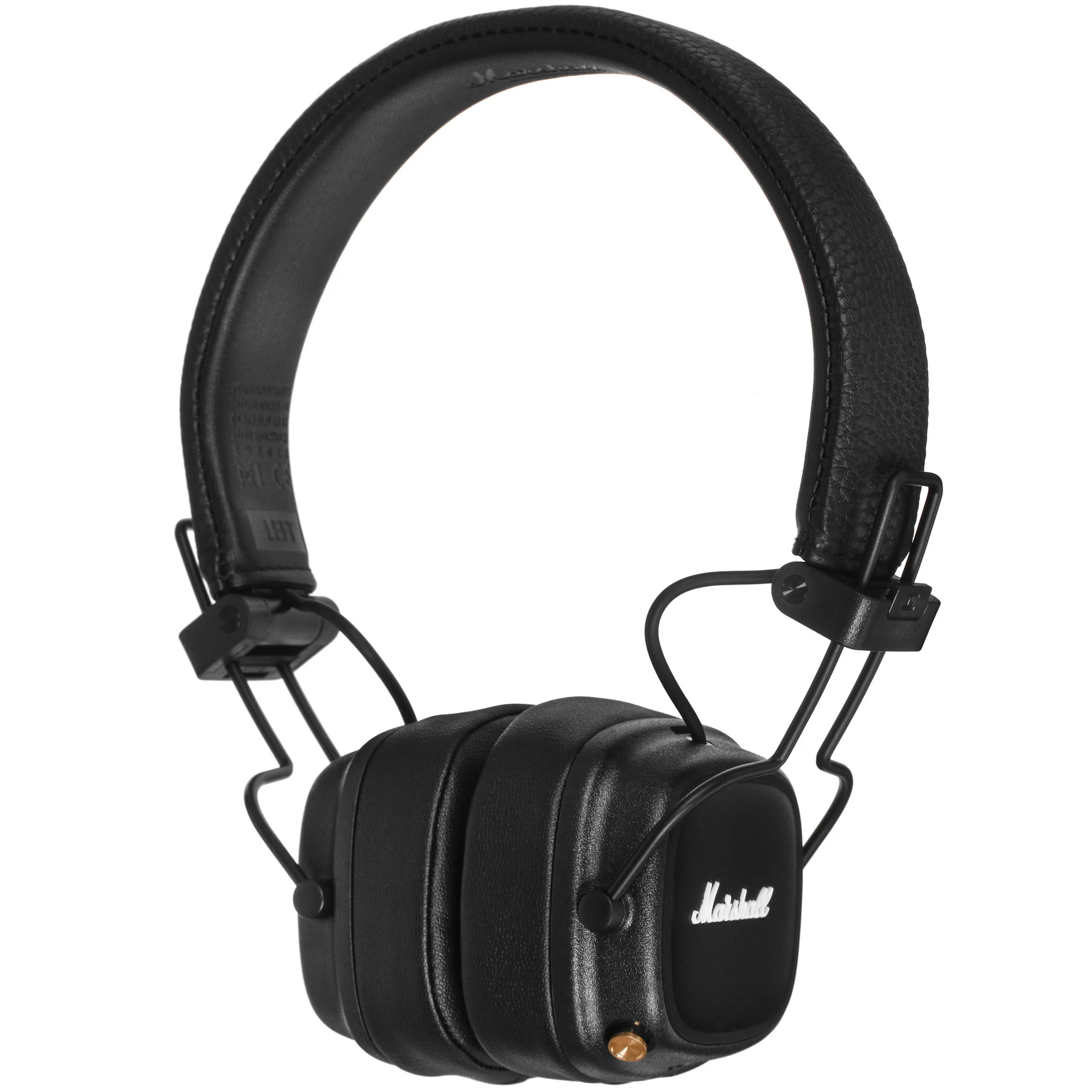 Гарнитура беспроводная Marshall Major IV Black (1005773***); накладные; bluetooth 5,3; оголовье; 20 - 20 000 Гц; 32 Ом; встроенный микрофон; регулятор