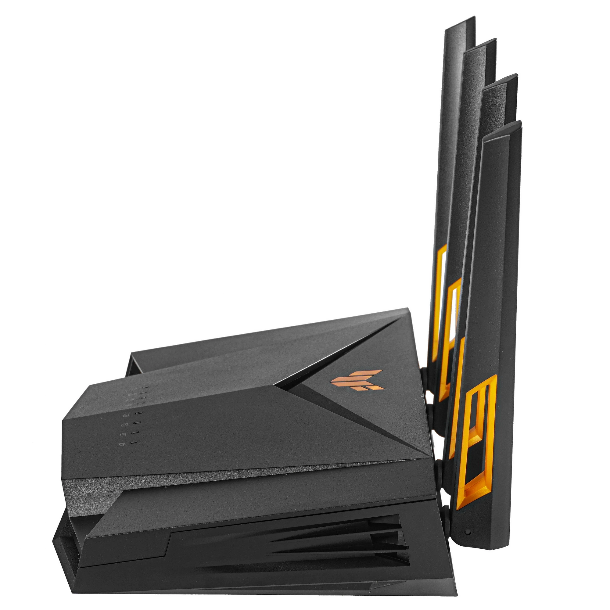 Роутер Asus TUF-AX3000 (AX3000***); IEEE 802.11a/b/g/n/ac/ax; 574 Mbps + 2402 Mbps; 4x LAN 10/100/1000 Мбит/сек; 4 ant; 1x USB 3.0