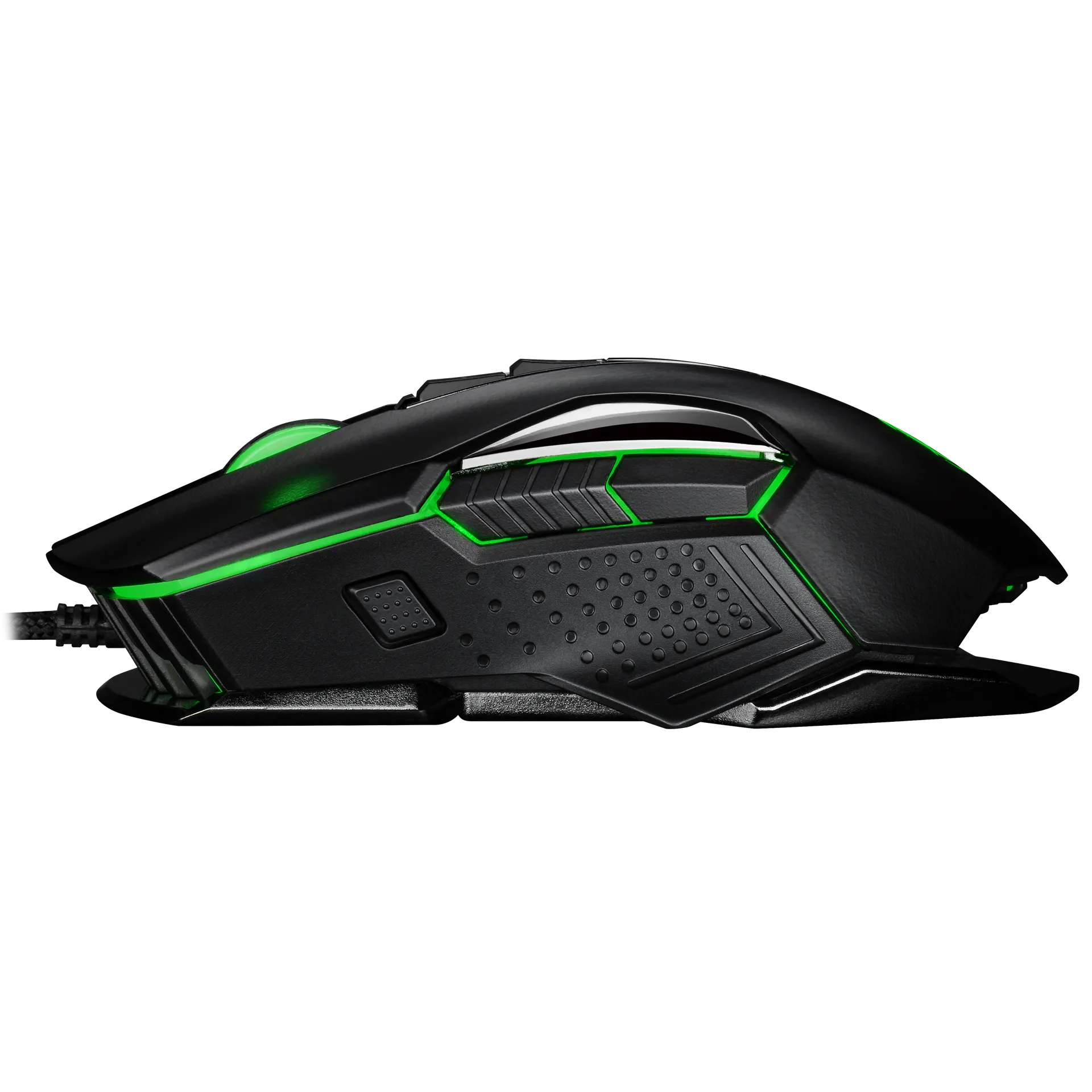 Мышь игровая Jet.A PANTEON MS75 Black***; USB; оптический; 400-7200 dpi; 8 кнопок; колесо прокрутки;