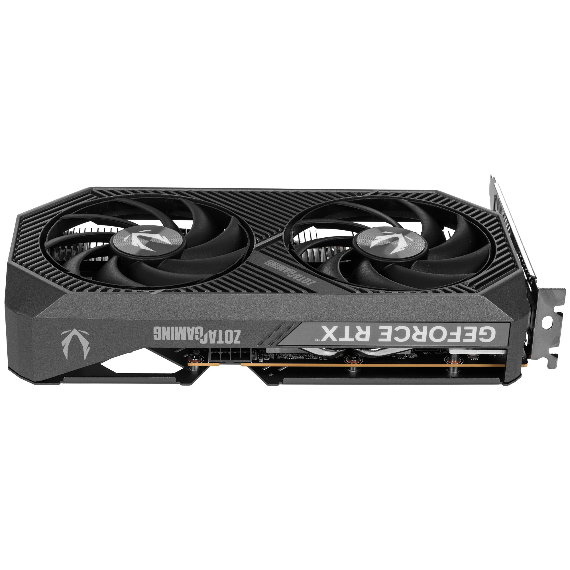 Видеокарта Nvidia GeForce RTX 5060 8 ГБ GDDR7 Zotac Twin Edge White OC (ZT-B50600Q-10M); 2280-2527 МГц; 28 ГГц; 128 бит; 1xHDMI; 3xDP; кулер; 2-slot;