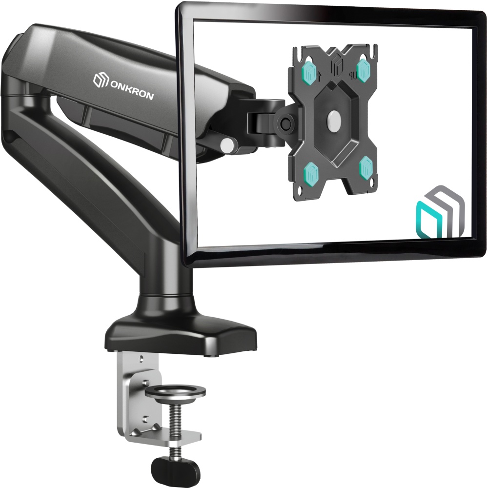 Кронштейн 13" - 32" Крепление для монитора Onkron (G80 Black***); настольный; 8 кг; VESA 75 x 75 мм, 100 x 100 мм; чёрный