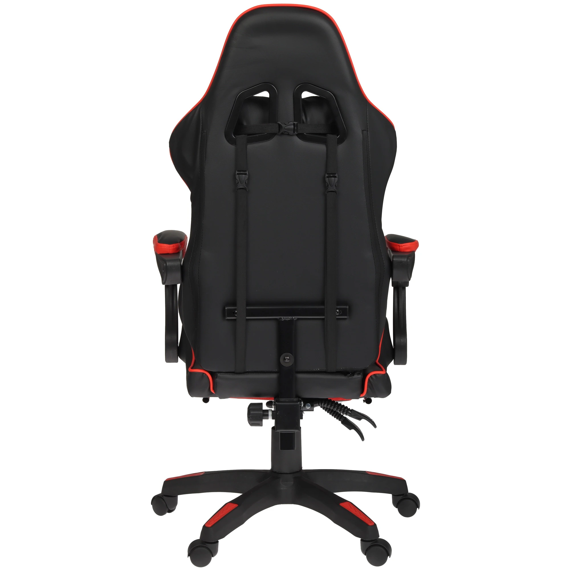 Кресло для геймеров Defender MINION (64325***); иск. кожа; чёрный + красный; 100 мм (класс 4); нагрузка до 120 кг