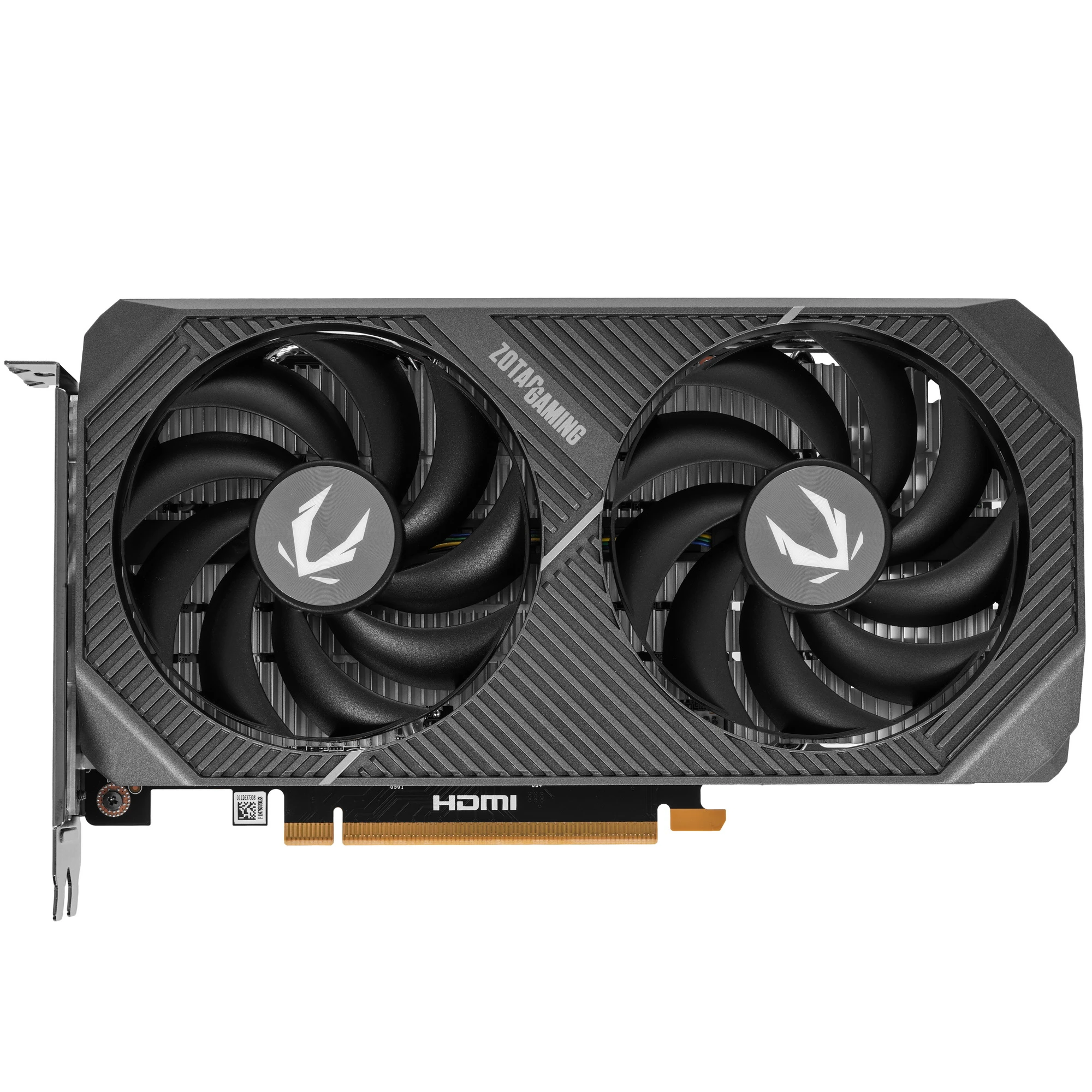 Видеокарта Nvidia GeForce RTX 5060 8 ГБ GDDR7 Zotac Twin Edge White OC (ZT-B50600Q-10M); 2280-2527 МГц; 28 ГГц; 128 бит; 1xHDMI; 3xDP; кулер; 2-slot;