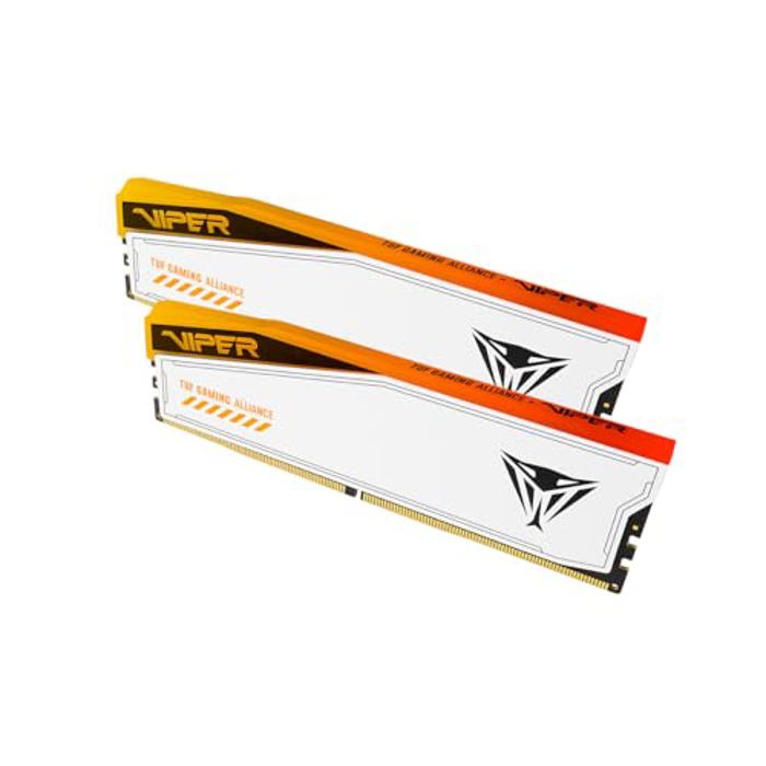 Модуль памяти DDR5 48 Гб (2x24 ГБ) Patriot Viper Elite 5 Tuf Gaming RGB (PVER548G66C34KT***); 6600 МГц; радиаторы; RET