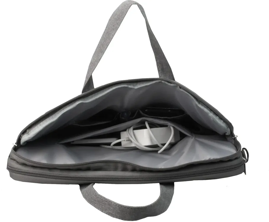 Сумка для ноутбука 15,6" Continent (CC-108 GY***); нейлон, полиэстер; серый