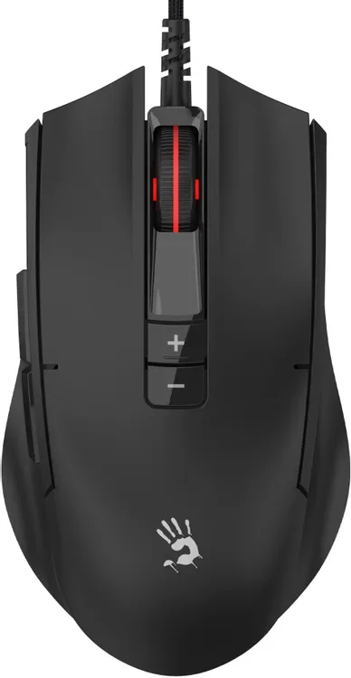 Мышь игровая A4Tech Bloody ES8 (ES8 STONE BLACK); USB; оптический; 6000 dpi; 7 кнопок; колесо-кнопка; чёрный