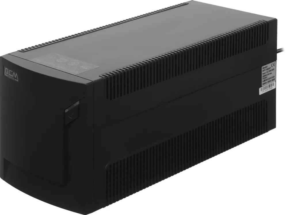 ИБП Линейно-интерактивный Powercom Raptor (RPT-1500AP***); 900 Вт; 165 - 300 В; защ. тел/лок. сети; чёрный; светодиодные индикаторы; 10,1 кг