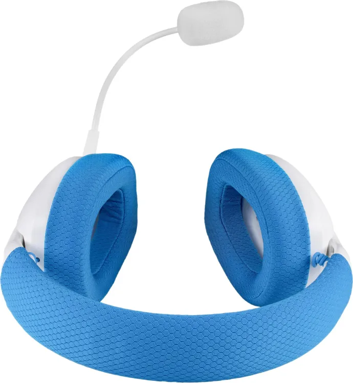 Гарнитура беспроводная Redragon IRE PRO White+Blue (71539***); игровая; Bluetooth/2.4 Ггц; оголовье; 20 - 20 000 Гц; 17 Ом; микрофон; регулятор громко