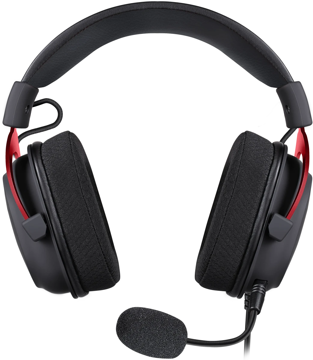 Гарнитура игровая Redragon Zeus CV (73068); оголовье (headband); 20 - 20 000 Гц; 64 Ом; 2 м; микрофон; регулятор громкости; USB; подсветка RGB; виртуа