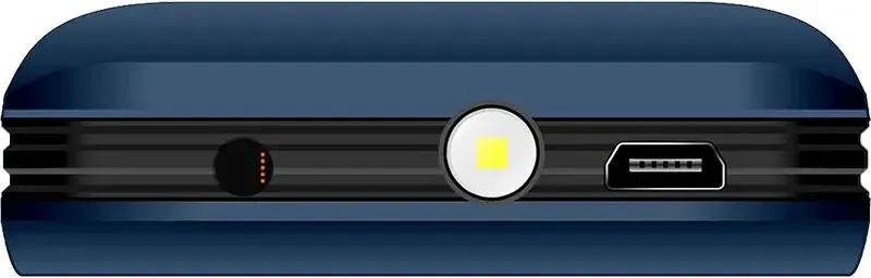 Мобильный телефон BQ Boom Quattro Blue (BQ-2455); 2,4"; 32 МБ; 32 МБ; 0.3M; 4 SIM карты; моноблок; пластик; micro-SD; 2 700 мА·ч; FM радио; BT; синий