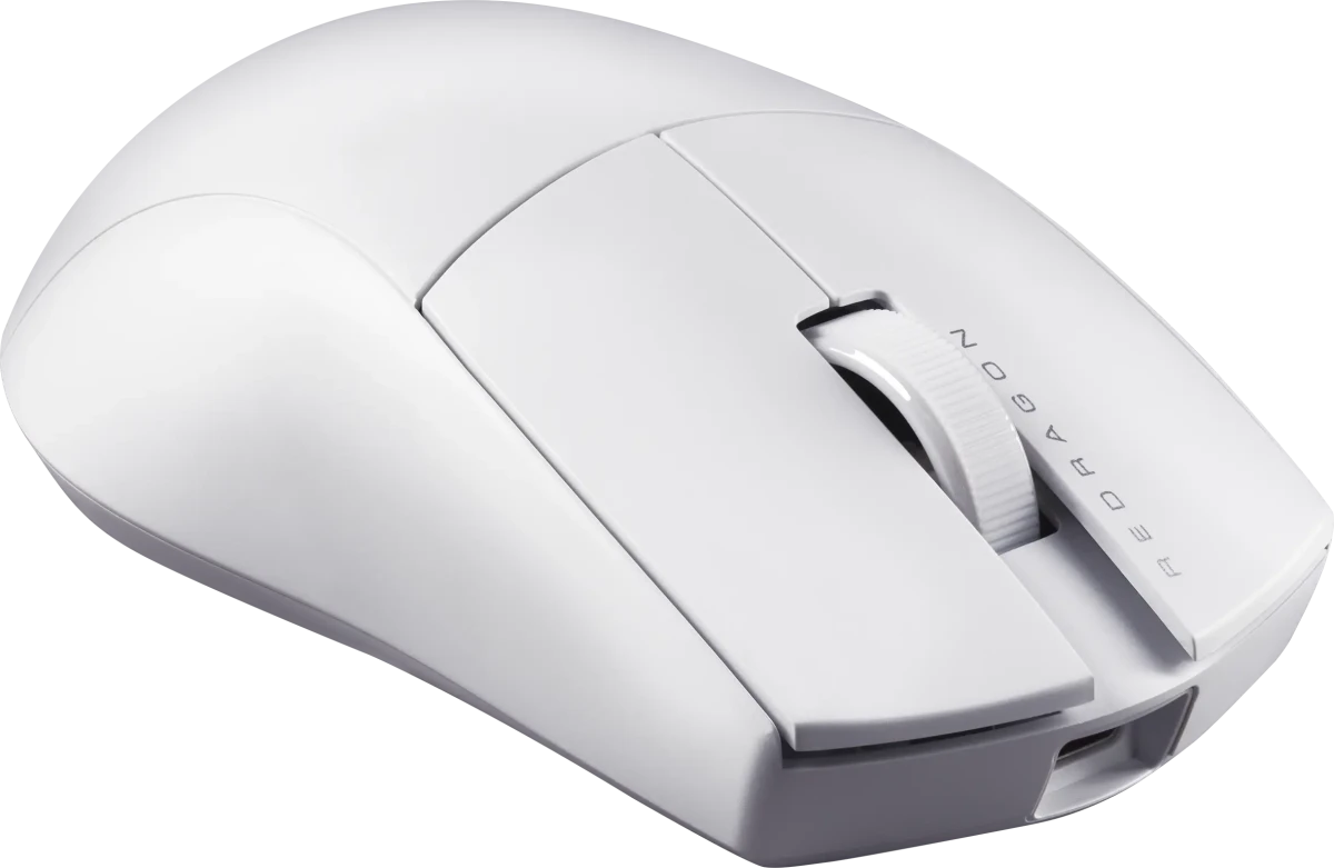 Мышь игровая Redragon K1NG 4K PRO White (72212); Bluetooth/2.4 Ггц; USB; оптический; 500-8000 dpi; 5 кнопок; колесо-кнопка; собственный аккумулятор; б