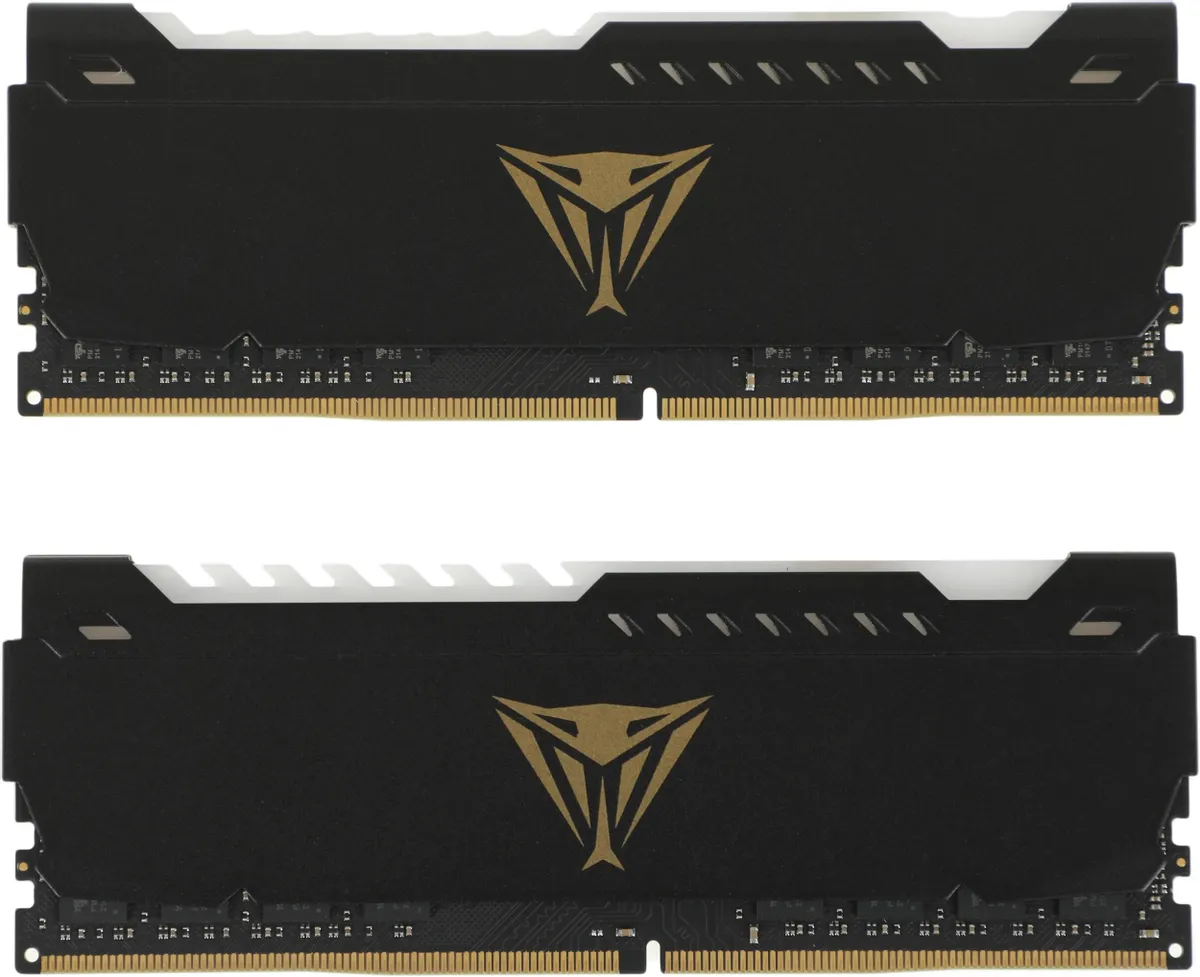 Модуль памяти DDR4 8 ГБ Patriot Viper Steel RGB (PVSR48G360C0***); 28800 MБ/с; 3600 МГц; радиаторы; 