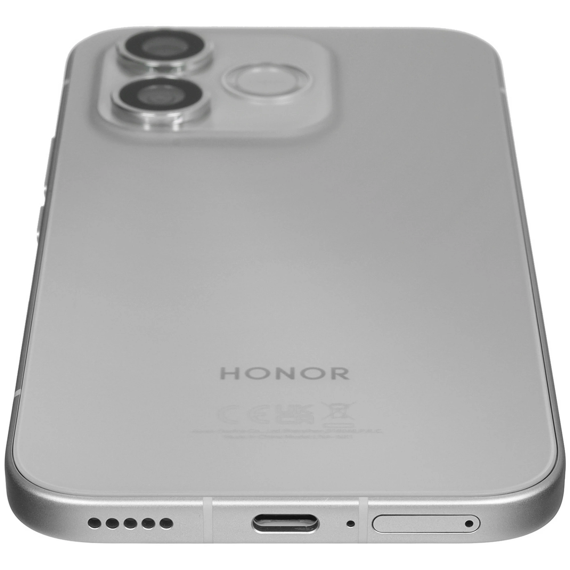 Смартфон 6.6" Honor 600 Lite 8 Гб/256 Гб серый, AMOLED 120 Гц, 2600x1200, MT Dimensity 7100 Elite 8 ядер 2.4 Ггц, 108+5 Мп/16 Мп BT6.0, Android 16, 6