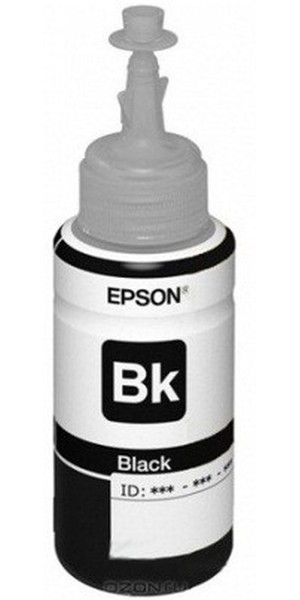 Контейнер Epson T6641 (C13T664198); L100/L200; 70 мл; черный (black)