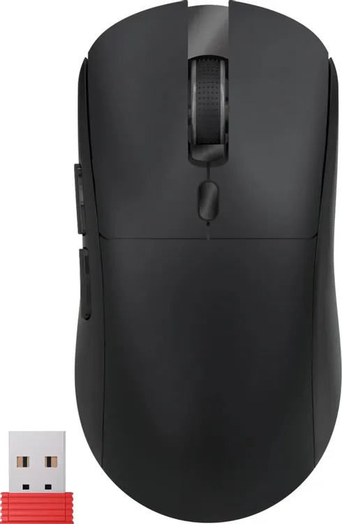 Мышь игровая Defender Stone GM-551 Black (52551); USB + (BT/2.4 Ггц); оптический; 800 - 7200 dpi; 6 кнопок; колесо-кнопка; аккумулятор, 400 мА·ч; черн