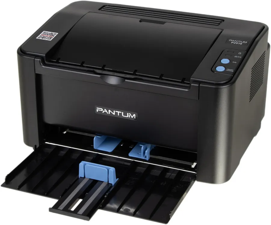 Принтер лазерный Pantum P2516***; черно-белая; A4; 600 x 600 dpi; 22 ч/б, ст/мин; USB